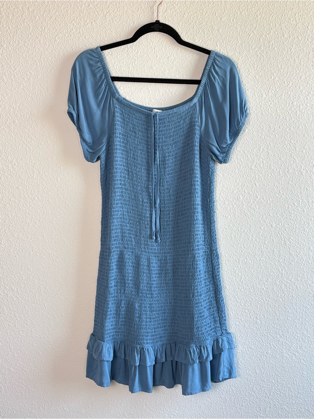 AE Smocked Ruffle Hem Dress